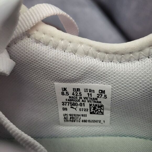 Puma Softride Ruby Luxe Running Shoes White Orchid Athletic Women’s 11 - Picture 11 of 12